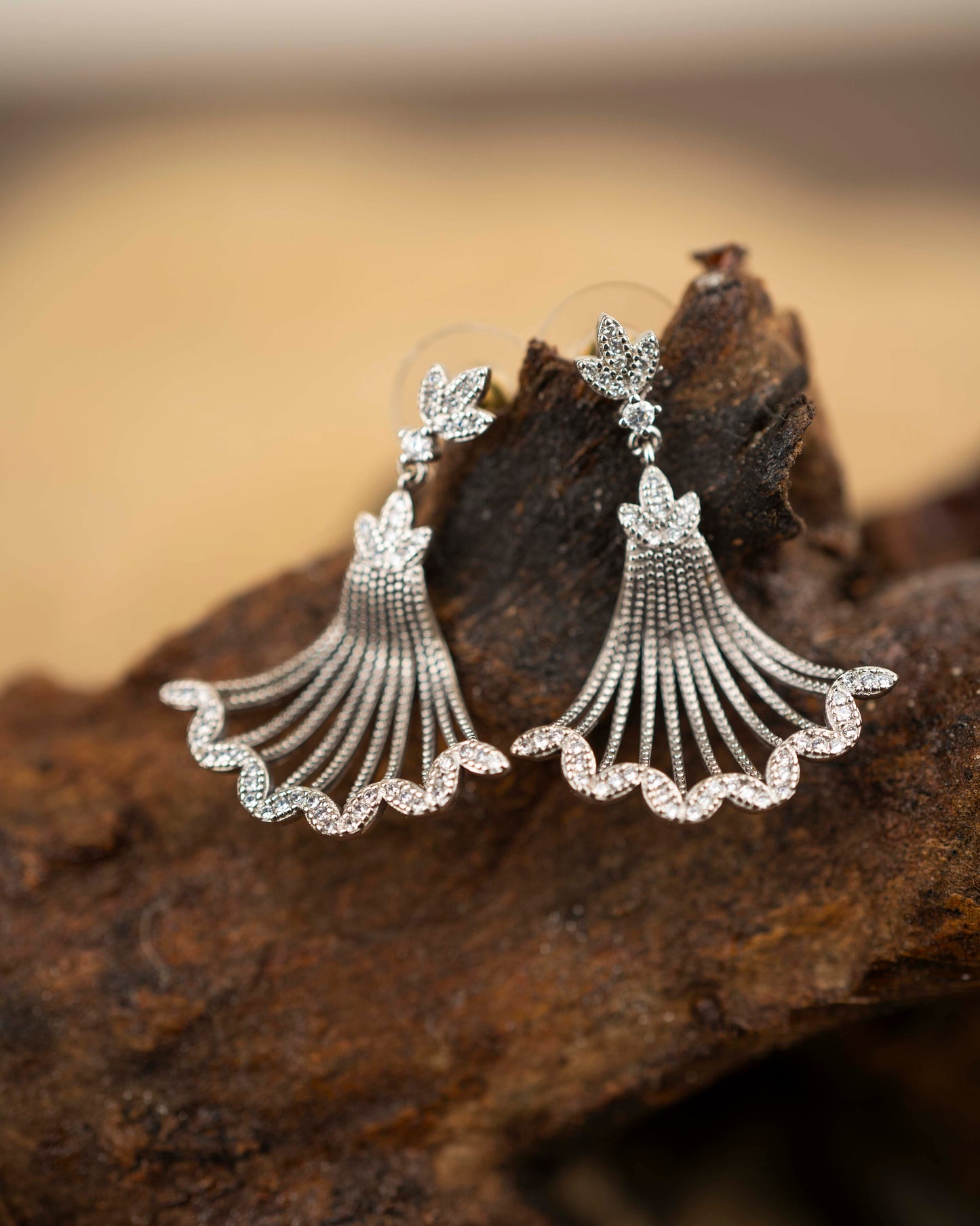 AUTHENTIC PEARL JHUMKA EARRINGS