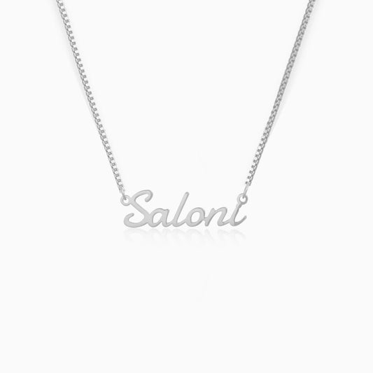 Personalised Name Pendant with Chain